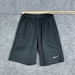 Nike Shorts Mens Size XS Black Dri-Fit Swoosh Logo Lightweight Training Gym